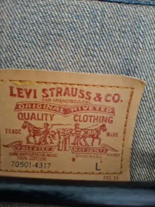 Chaqueta vaquera Levi's mujer