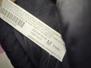 Anorak negro chico/chica