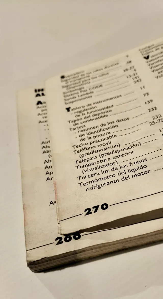 Manuale Fiat Brava Uso e Cura