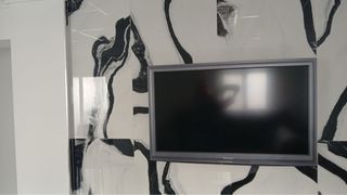 Mando a distancia Panasonic TV gris