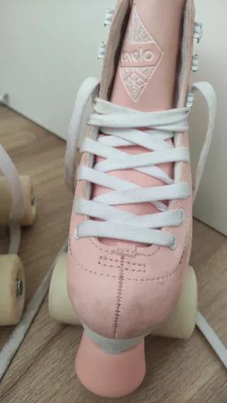 Patines Oxelo niña rosas