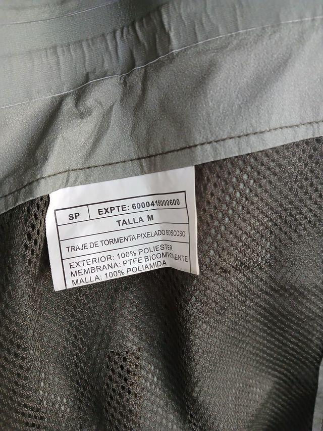 Traje Agua Ejército Camuflaje