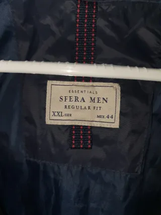 Chaleco Essentials Azul Talla XXL.