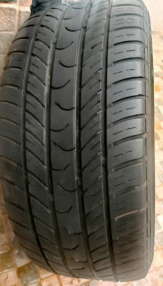 Juego 4 llantas aluminio con gomas de Opel