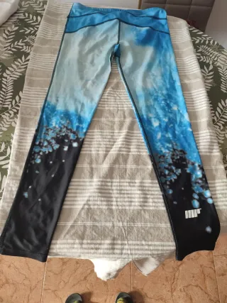 Leggings deportivos estampado acuático