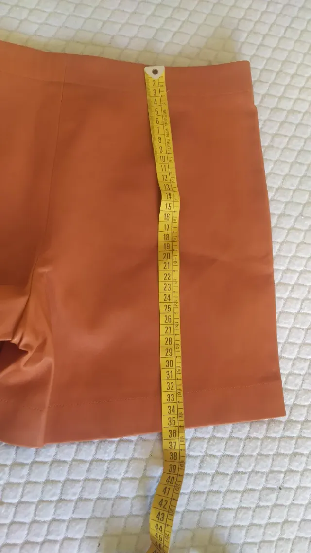 Shorts La Perla Pelle colore ruggine