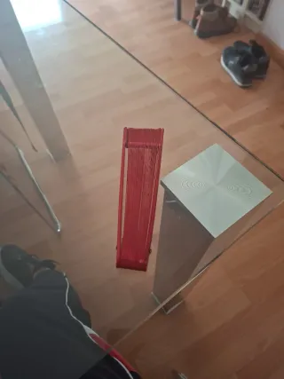 Abanico rojo pequeño