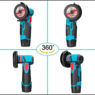 Kit Trapano Avvitatore + Flex Smerigliatrice 2 Bat