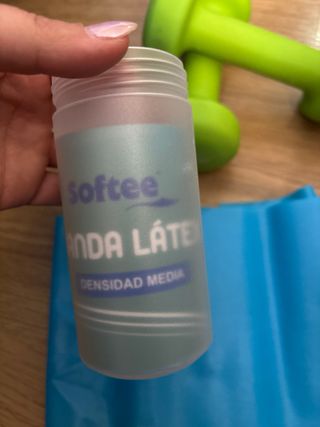 Set Pesas 1.5 Kg y Banda Látex Media