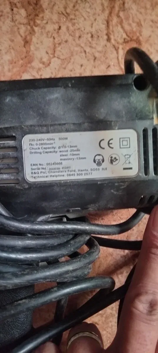 Taladro Eléctrico con Cable