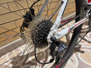 MTB Merida Big Nine40 Blanca y roja.Talla M.17"