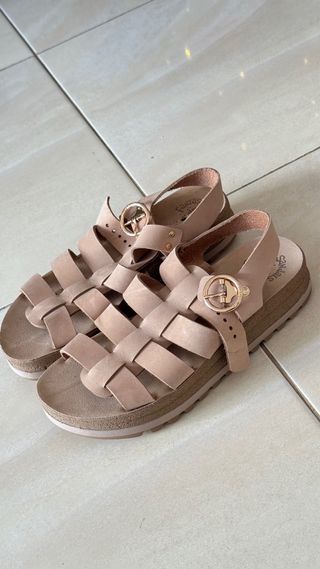 Sandalias Fantasy Sandals Beige Talla 38