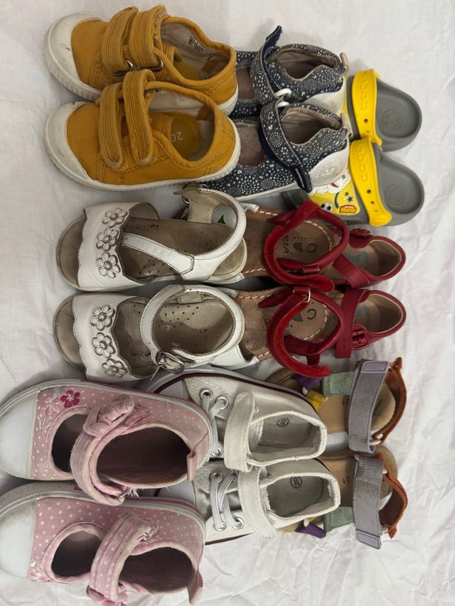 Lote Zapatos Niña Talla 20-21