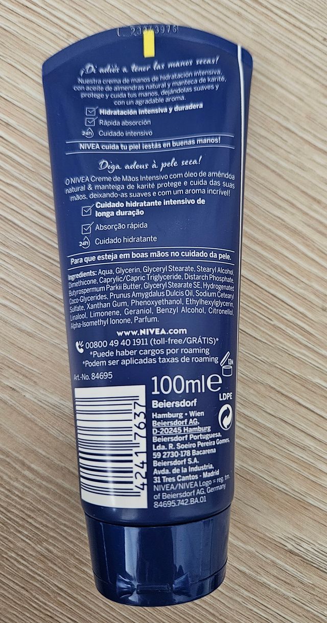 Lote 6 Cremas de Manos NIVEA