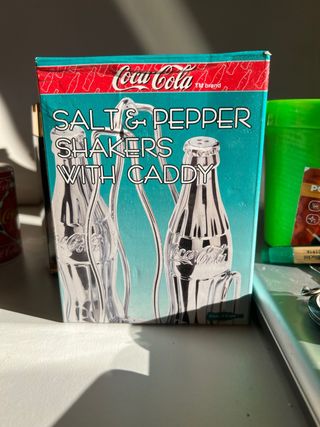 Set Saliere Coca Cola con Porta Sale