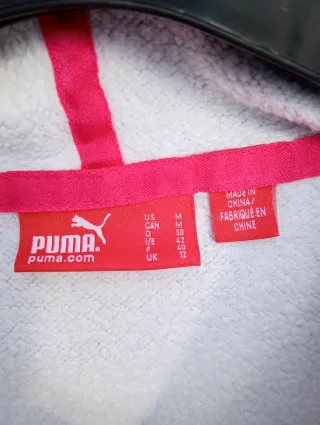 Felpa Puma Grigia con Logo