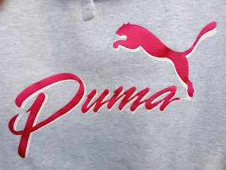 Felpa Puma Grigia con Logo
