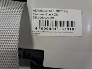 Silla coche isofix Britax Römer Advansafix III - S