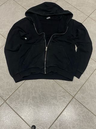 Felpa KITH con zip e cappuccio nera