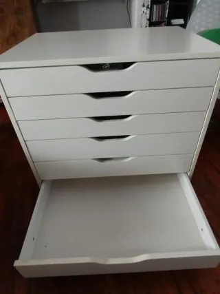 Rebaja navideña!!!  Cajonera blanca