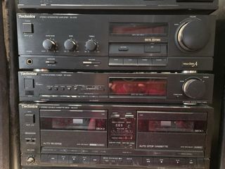 Equipo de música Technics negro