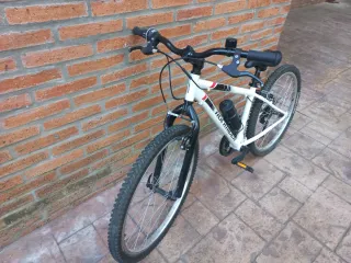 Bicicleta Rockrider 24 Blanca Decathlon