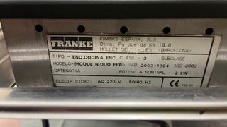 Freidora de encastre Franke