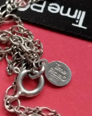 Collar de Corazón. Time Road Plata 925.