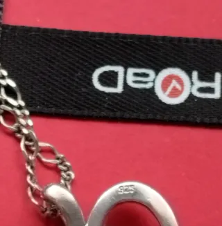 Collar de Corazón. Time Road Plata 925.