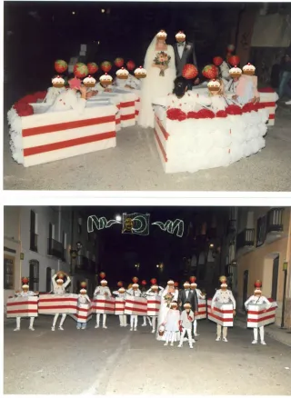 Disfraz Tarta Boda, 12 porciones