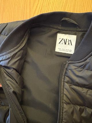 Chaleco Zara Hombre Negro