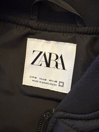 Chaleco Zara Hombre Negro