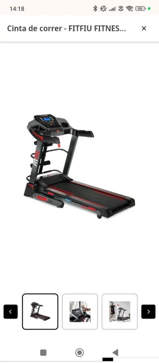 Cinta de correr FITFIU MC-500 profesional
