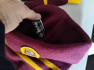Gorro y guantes Harry Potter