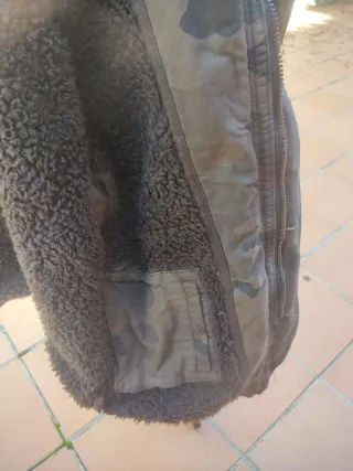 Abrigo Abercrombie Hombre Verde Camuflaje