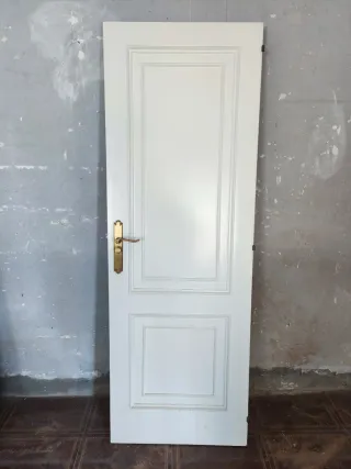 2 Puertas Madera 69x199