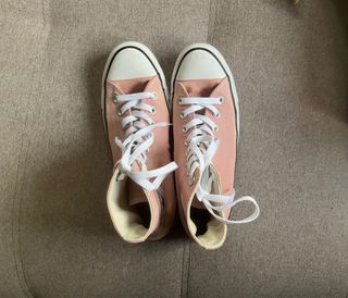 Converse Bota Rosadas