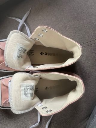 Converse Bota Rosadas