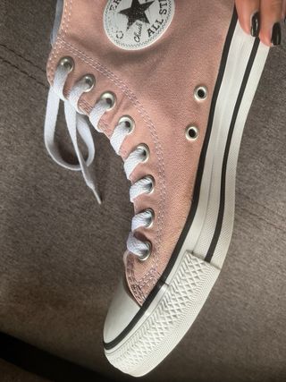 Converse Bota Rosadas
