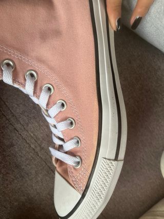 Converse Bota Rosadas