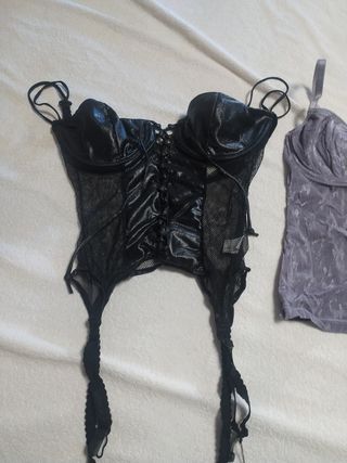 Conjunto de 3 Corsets Lenceros