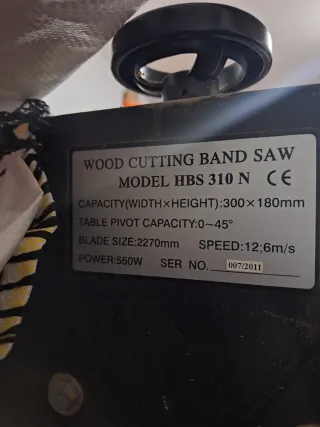 Sierra de cinta Lombart Craft