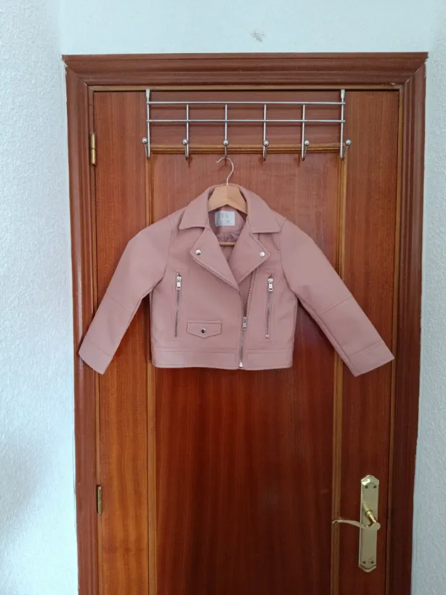 Chaqueta Niña Zara Rosa Talla 6