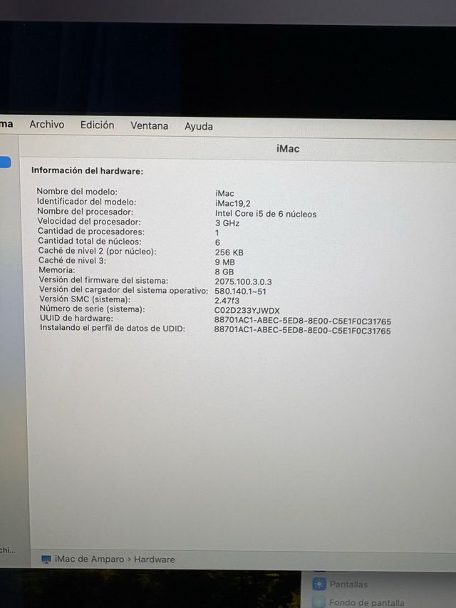 iMac 19,2 21.5 4K 2019