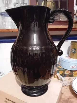 Jarrón Cerámica Grande Negro