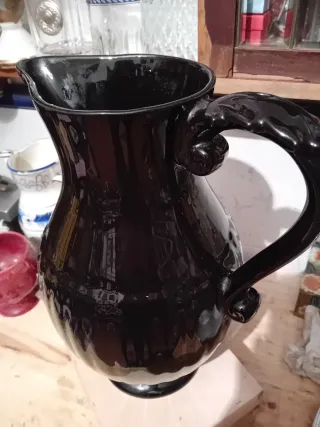 Jarrón Cerámica Grande Negro