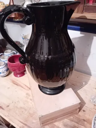 Jarrón Cerámica Grande Negro