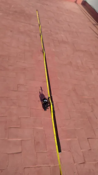 Caña Geologic carbon,carrete Shimano baitrunner