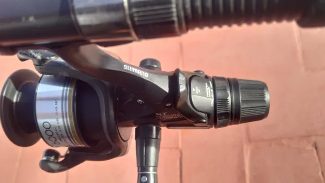 Caña Geologic carbon,carrete Shimano baitrunner