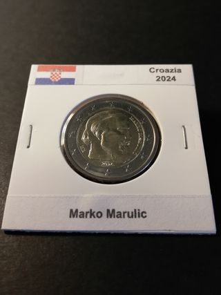 🇭🇷 2 Euro Commemorat. Croazia 2024 Marko Marulic